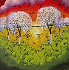 Tree Canvas Paintings - Tree VI